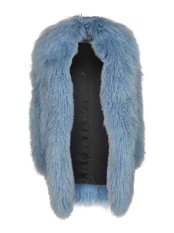 Numero Otto Manteau Court - Bleu Clair