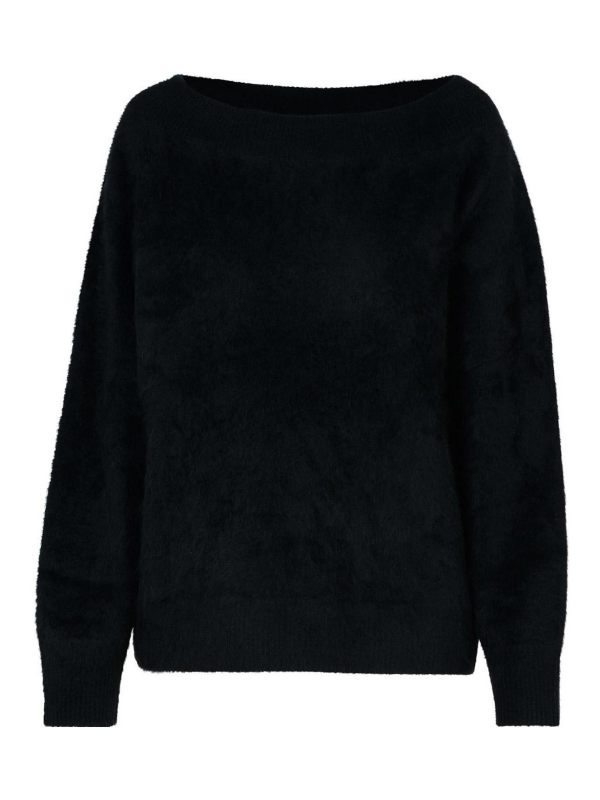 Lisa Yang Pull Col Rond - Noir