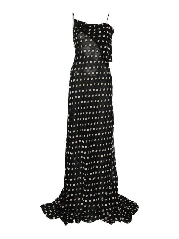 Ann Demeulemeester Maxi Robe - Noir