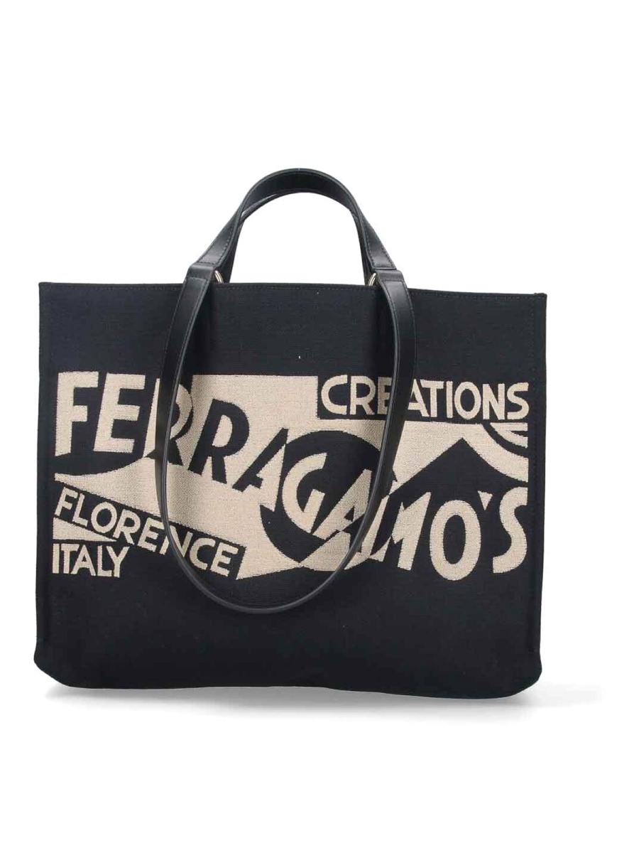 Salvatore Ferragamo Sac Bandoulière - Noir