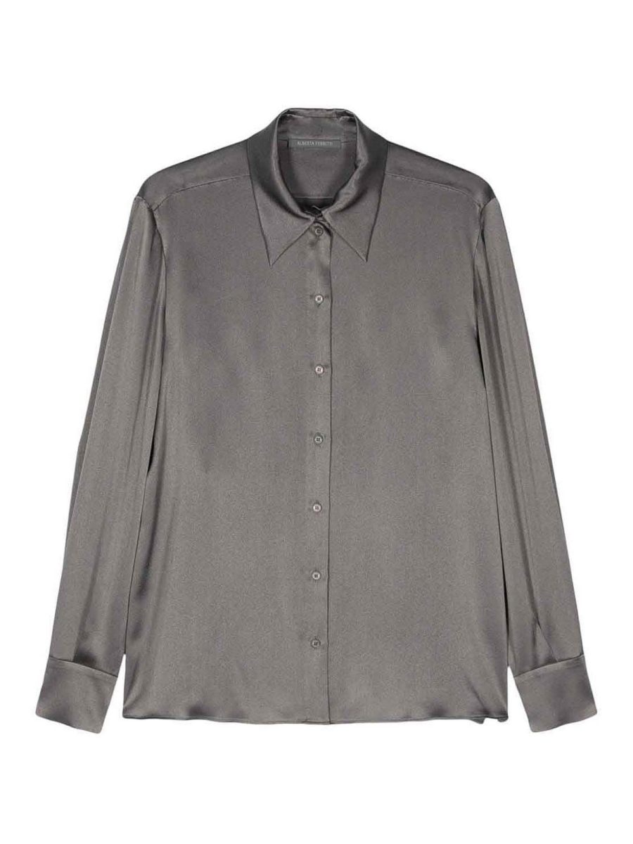 Alberta Ferretti Chemise - Gris