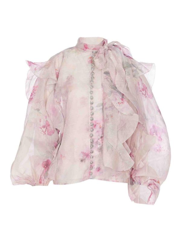 Zimmermann Blouse - Couleur Chair