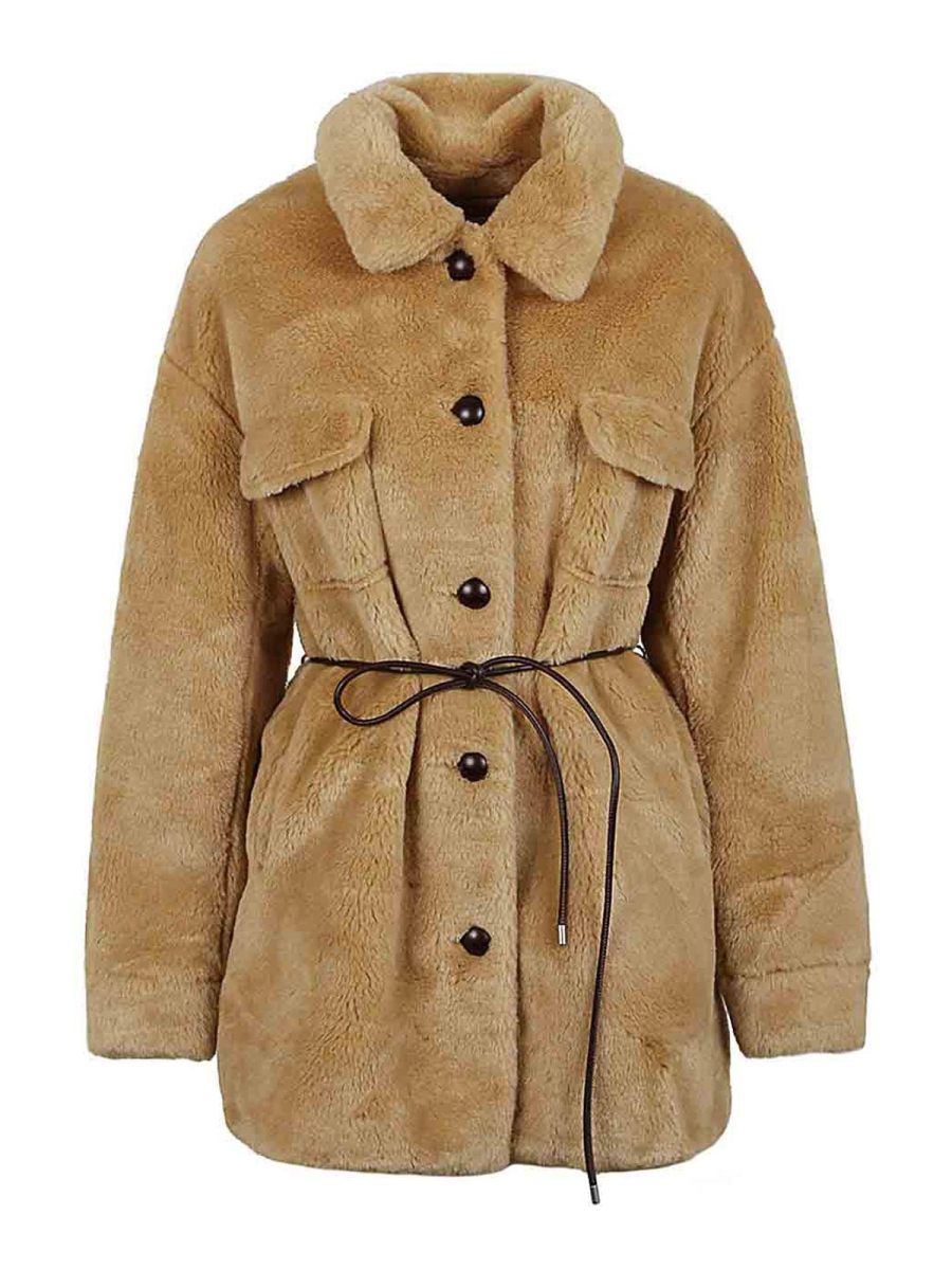 Molliolli Manteau Court - Beige