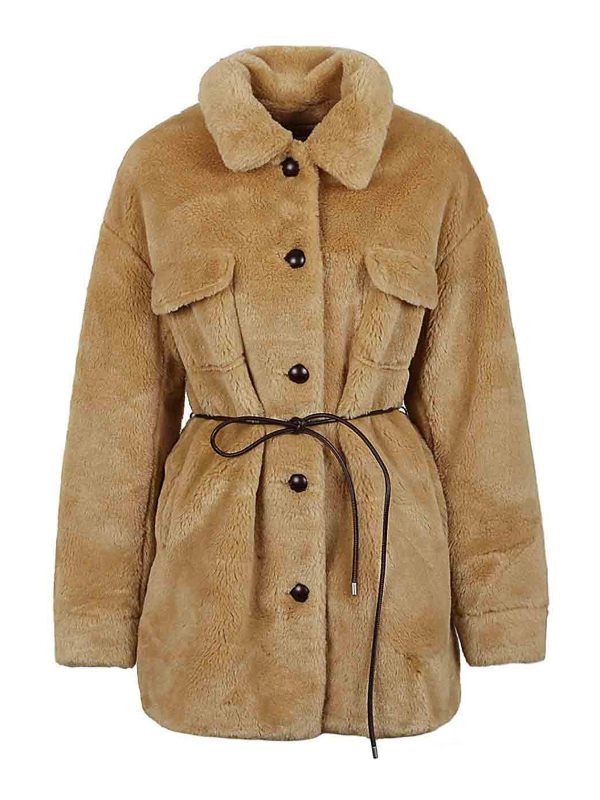 Molliolli Manteau Court - Beige