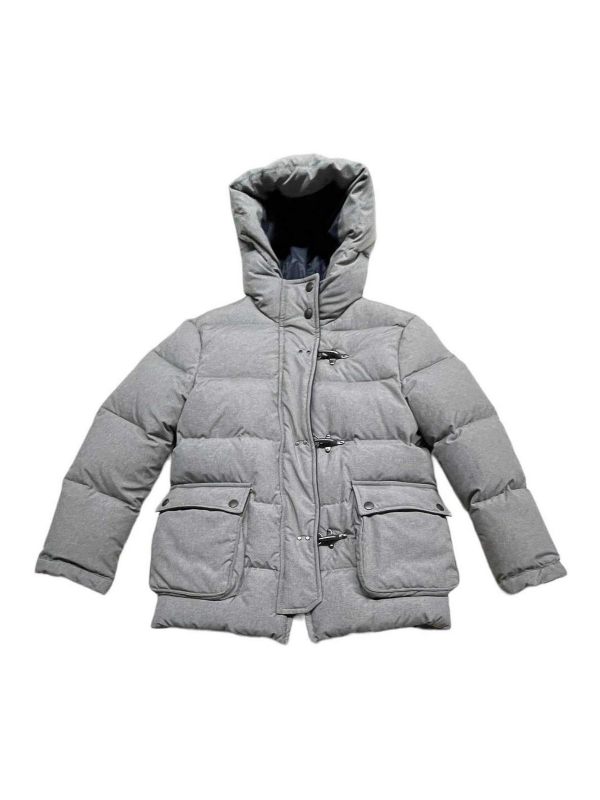 Fay Manteau Rembourré - Gris