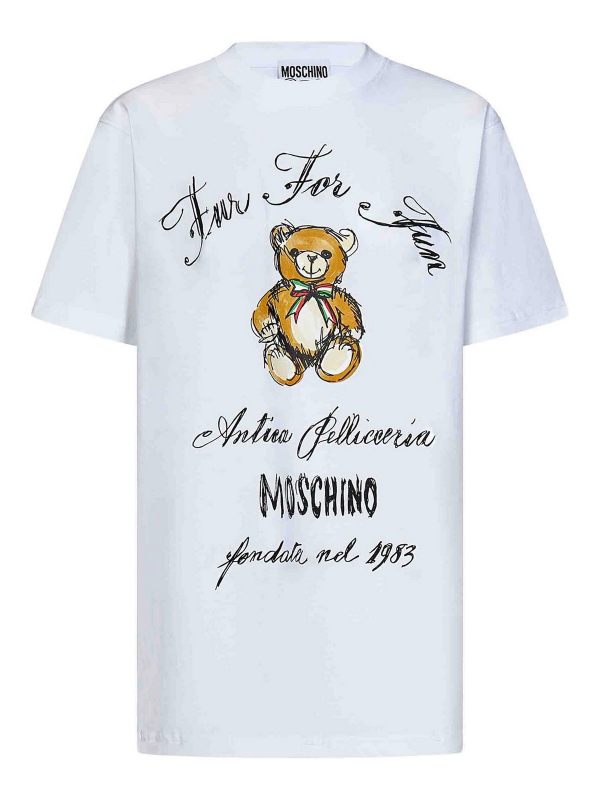 Moschino T-Shirt - Blanc