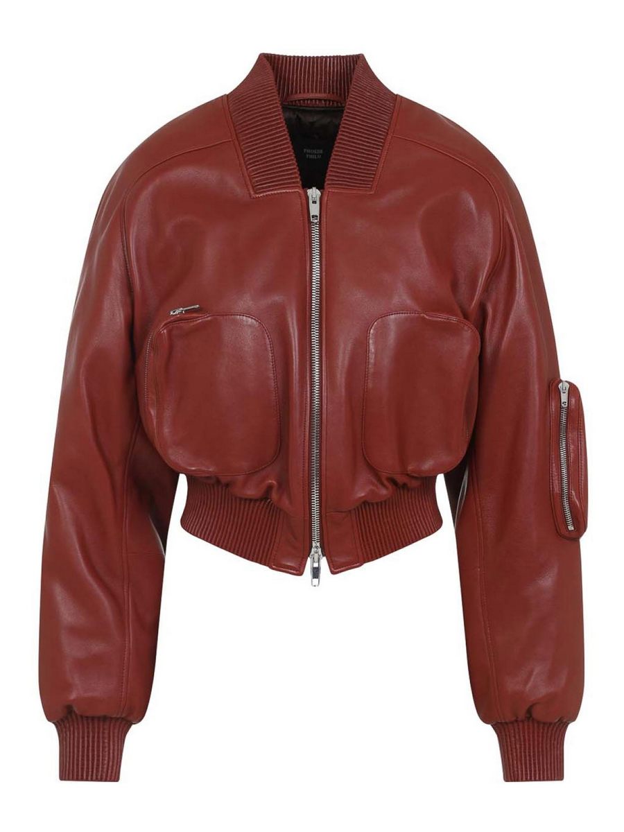 Phoebe Philo Veste Casual - Rouge Brun