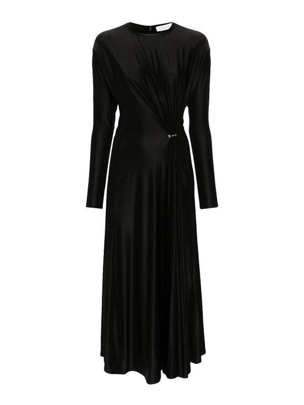 Rabanne Maxi Robe - Noir