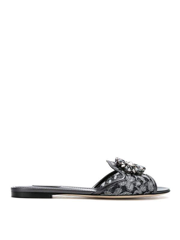 Dolce & Gabbana Sandales - Argent