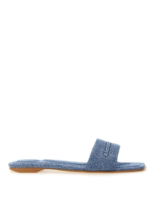 Alexander Wang Sandales - Foncé Délavé