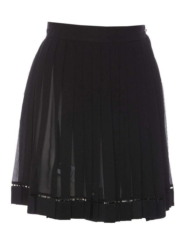 Versace Jupe Midi - Noir