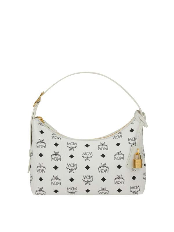 Mcm Sac Bandoulière - Blanc