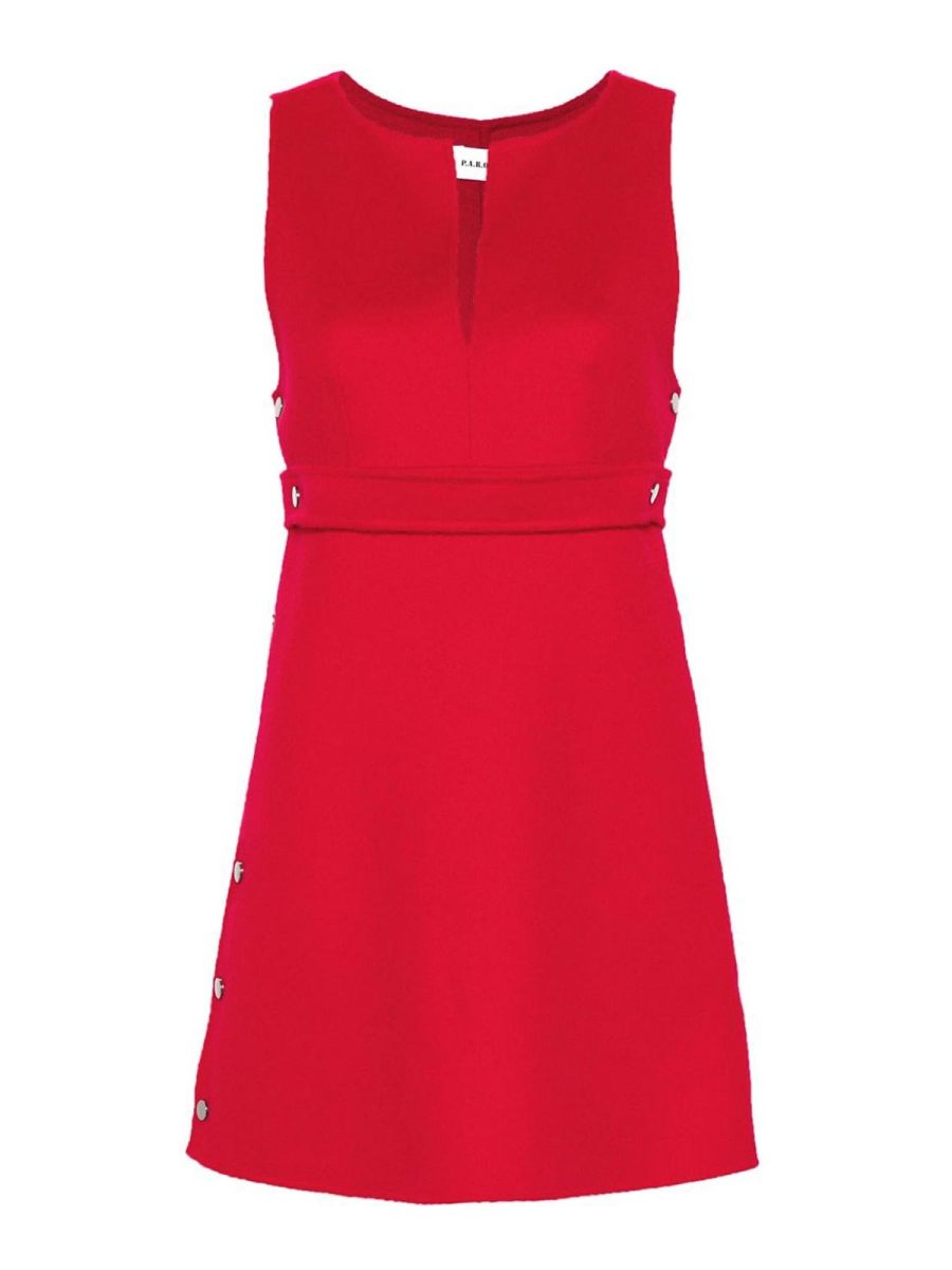 P. A.R. O.S. H. Robe Courte - Rouge