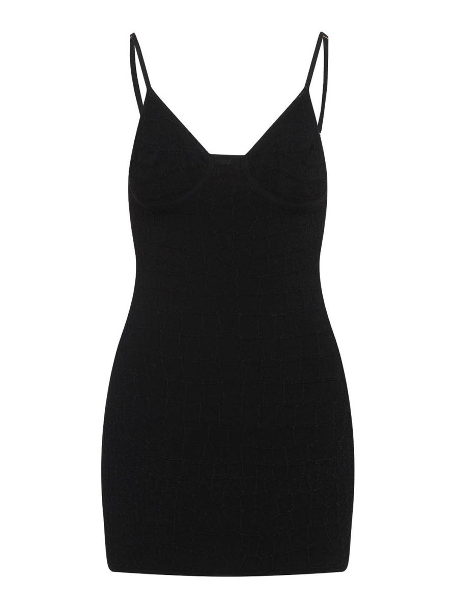 Jacquemus Robe Courte - Noir