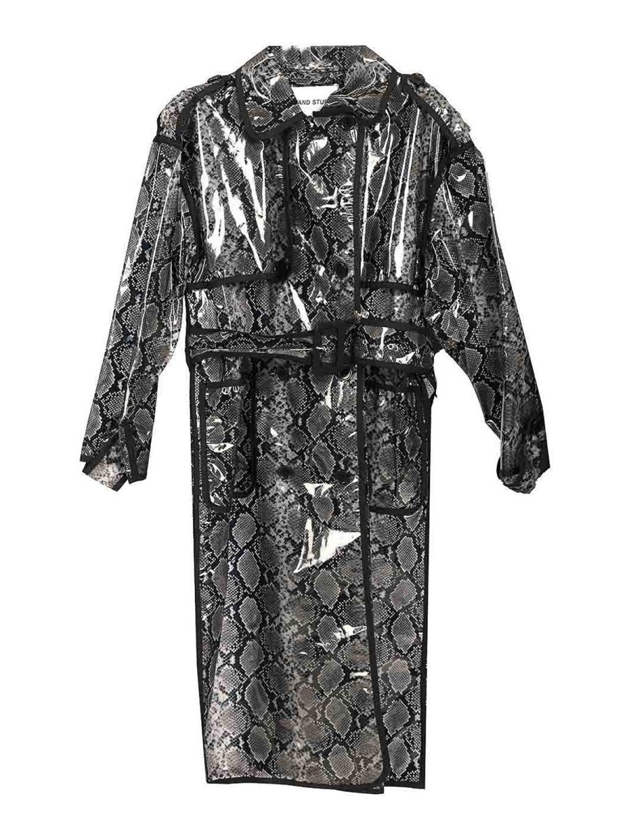 Stand Studio Trench-Coat - Noir
