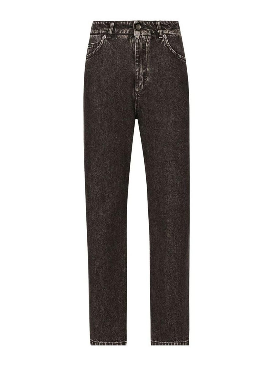 Dolce & Gabbana Jean Droit - Noir