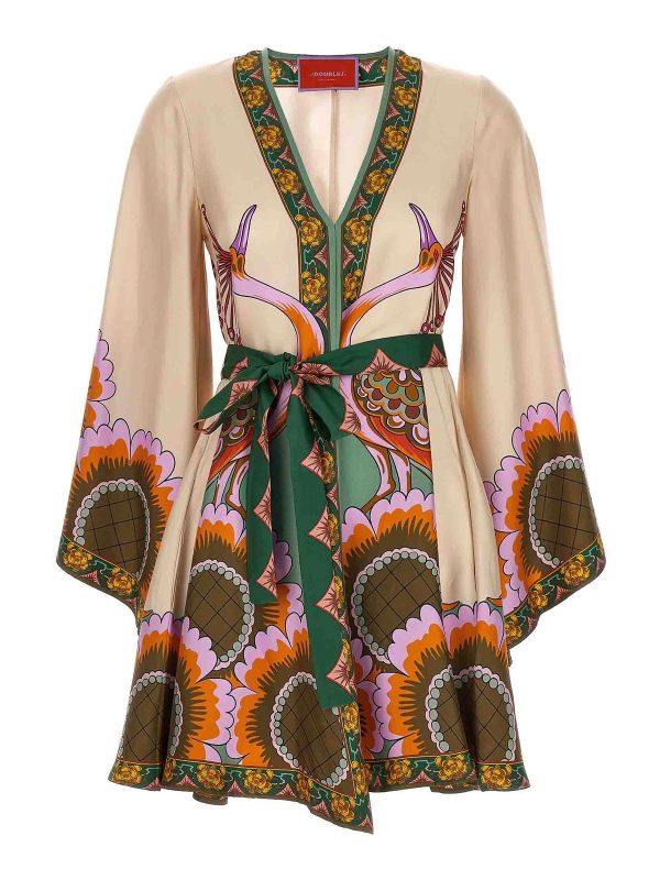 La DoubleJ Robe Courte - Multicolore