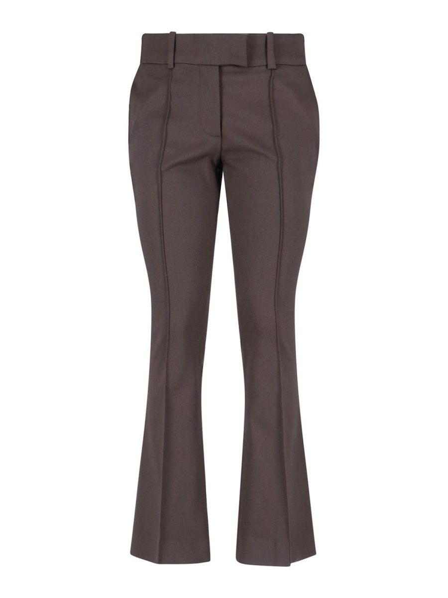 The Attico Jean Bootcut - Marron
