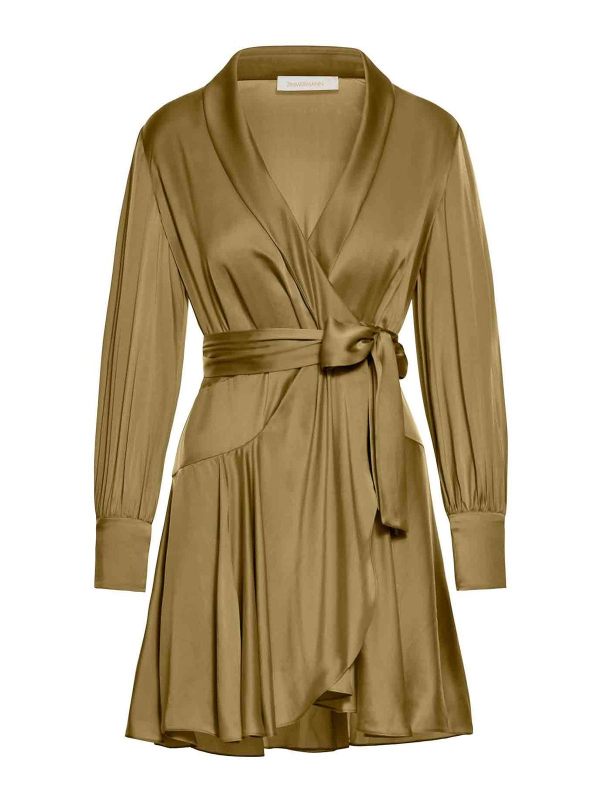 Zimmermann Robe Au Genou - Vert