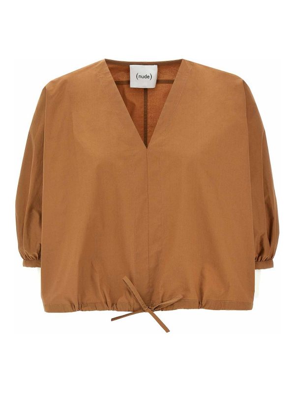 Nude Blouse - Marron