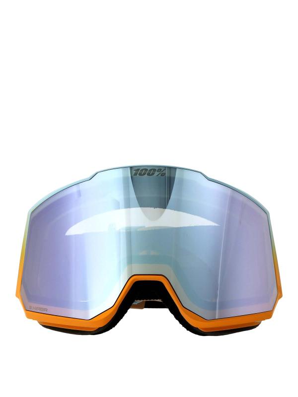100% Lunettes De Soleil - Argent