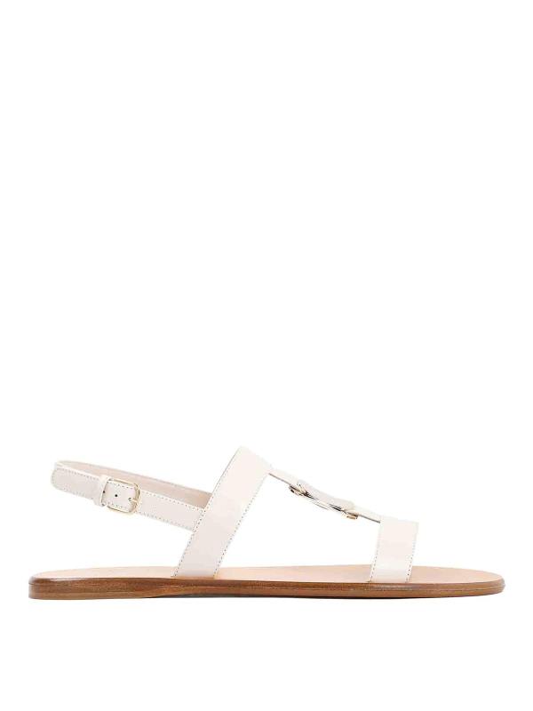 Ferragamo Sandales - Blanc