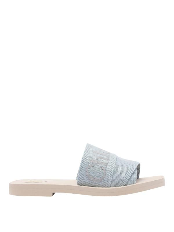 Chloe' Sandales - Bleu