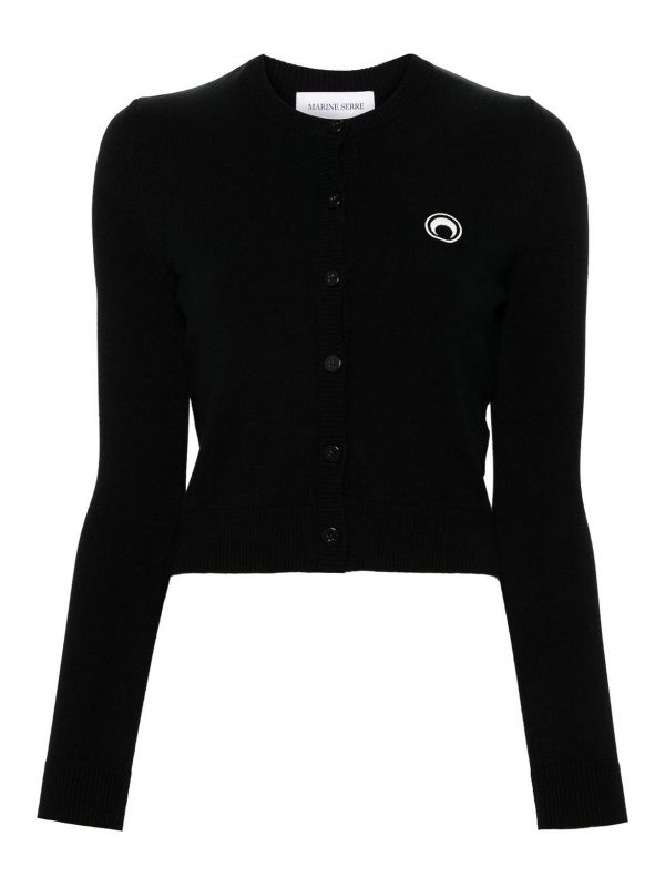 Marine Serre Cardigan - Noir