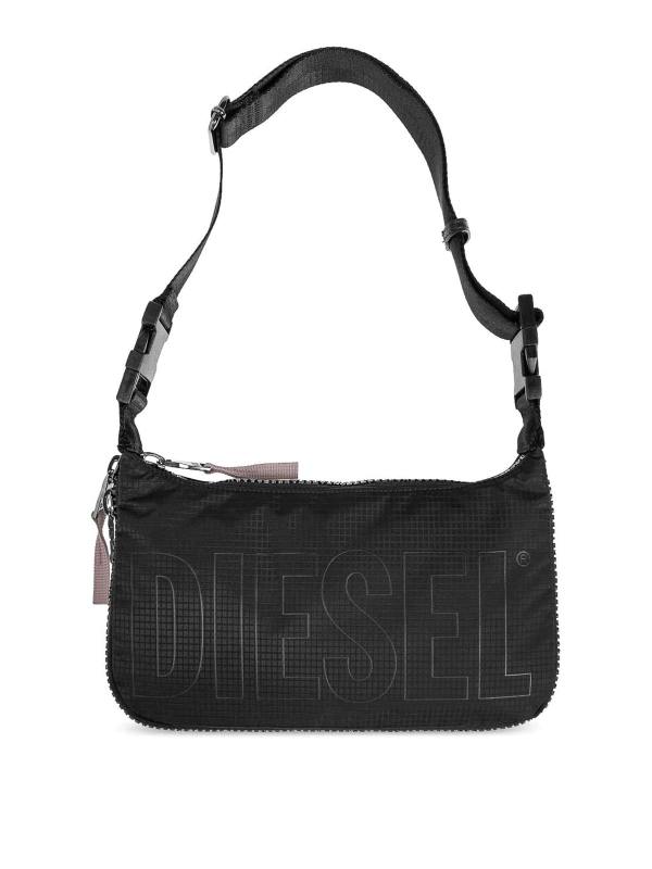 Diesel Sac Porté Épaule - Noir