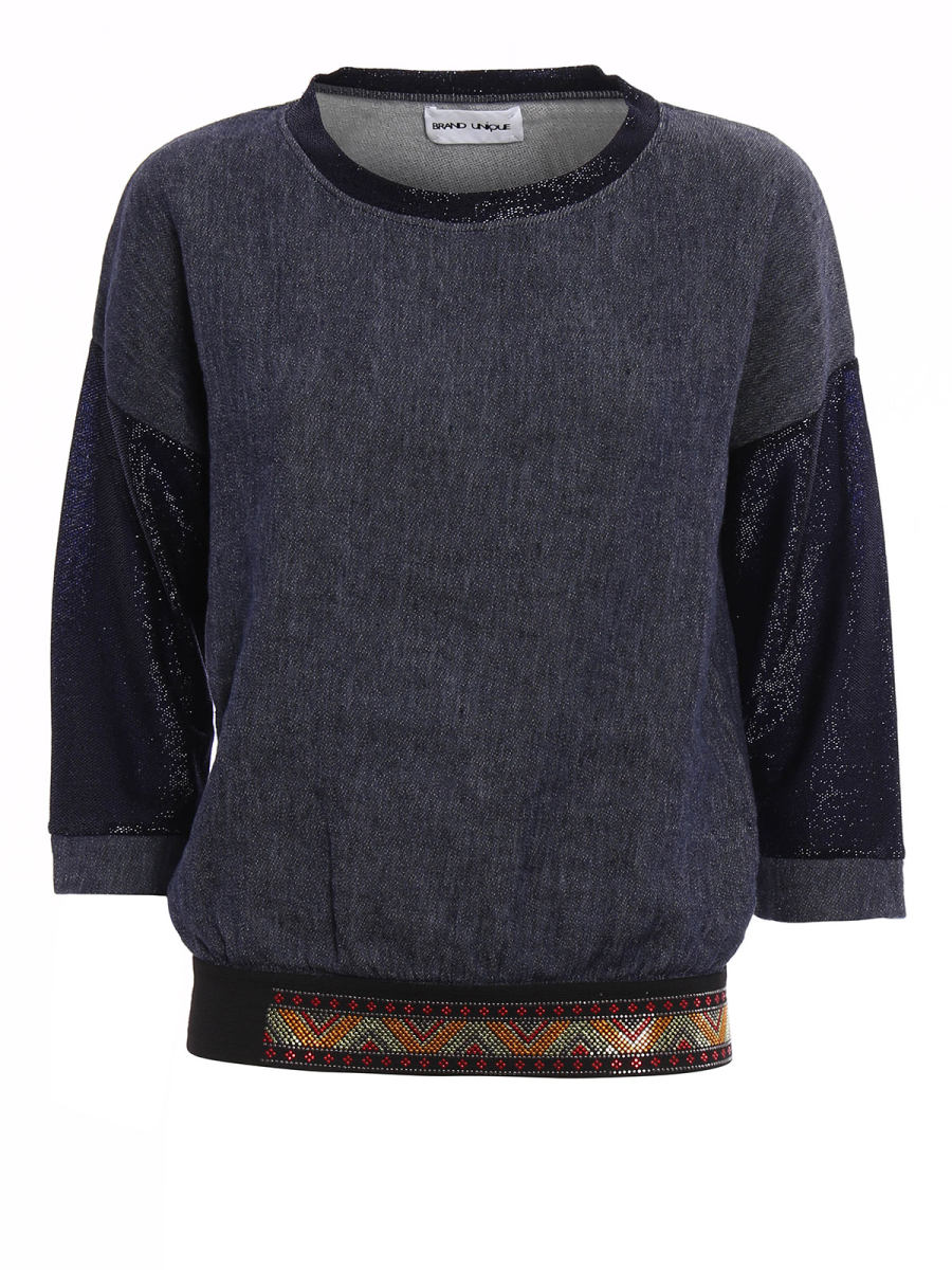 Brand Unique Soft denim sweater