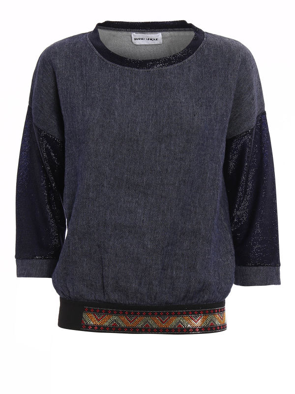 Brand Unique Soft denim sweater