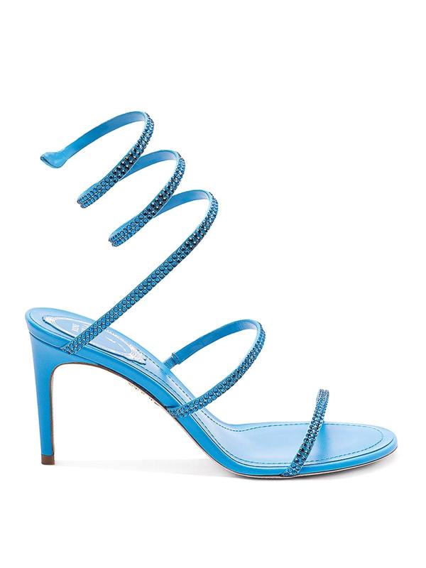 Rene Caovilla Sandales - Bleu