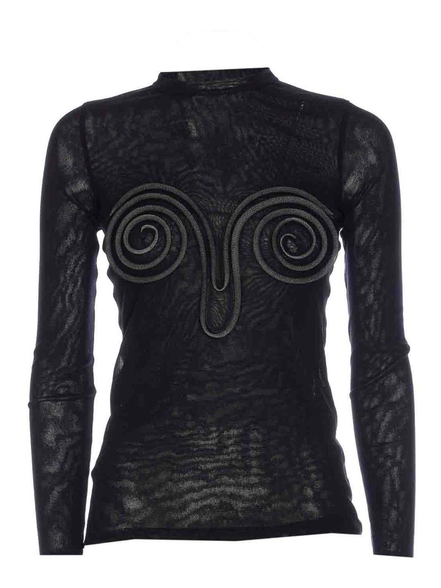 Jean Paul Gaultier Pull Col Rond - Noir