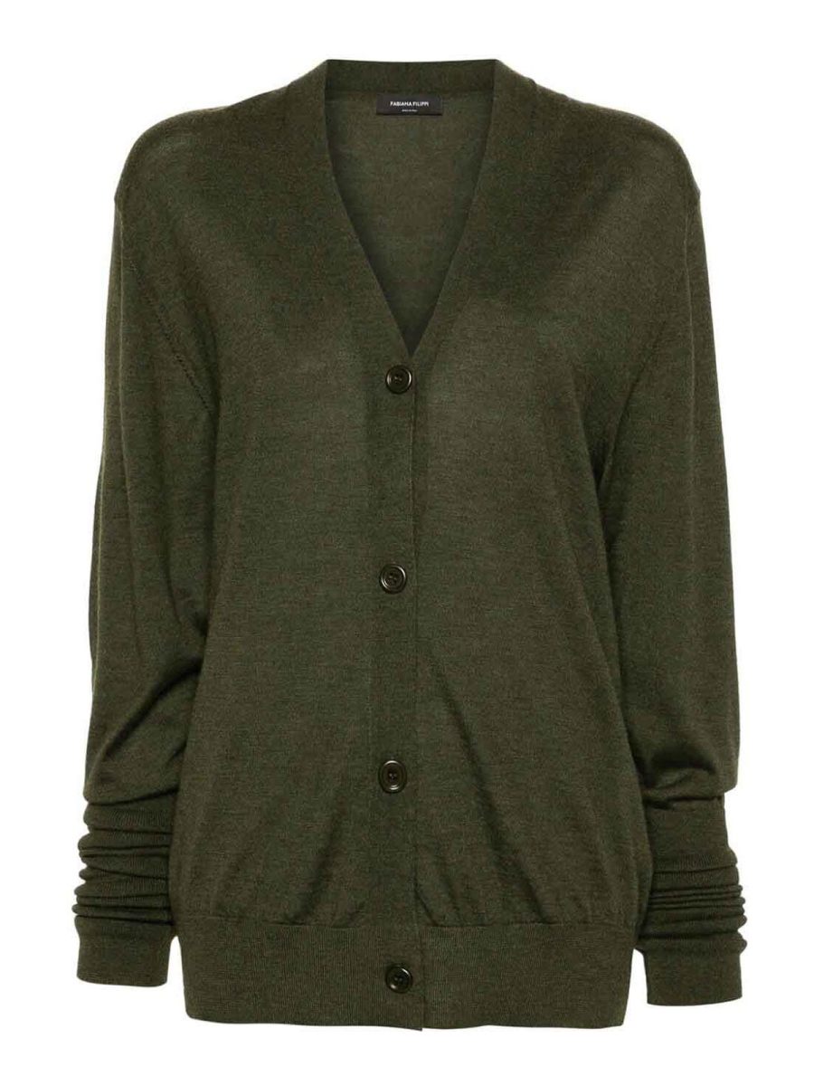 Fabiana Filippi Cardigan - Vert