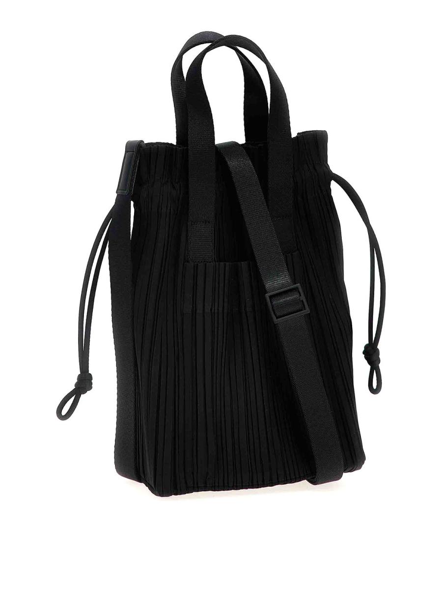 Pleats Please Issey Miyake Sac Cabas - Noir