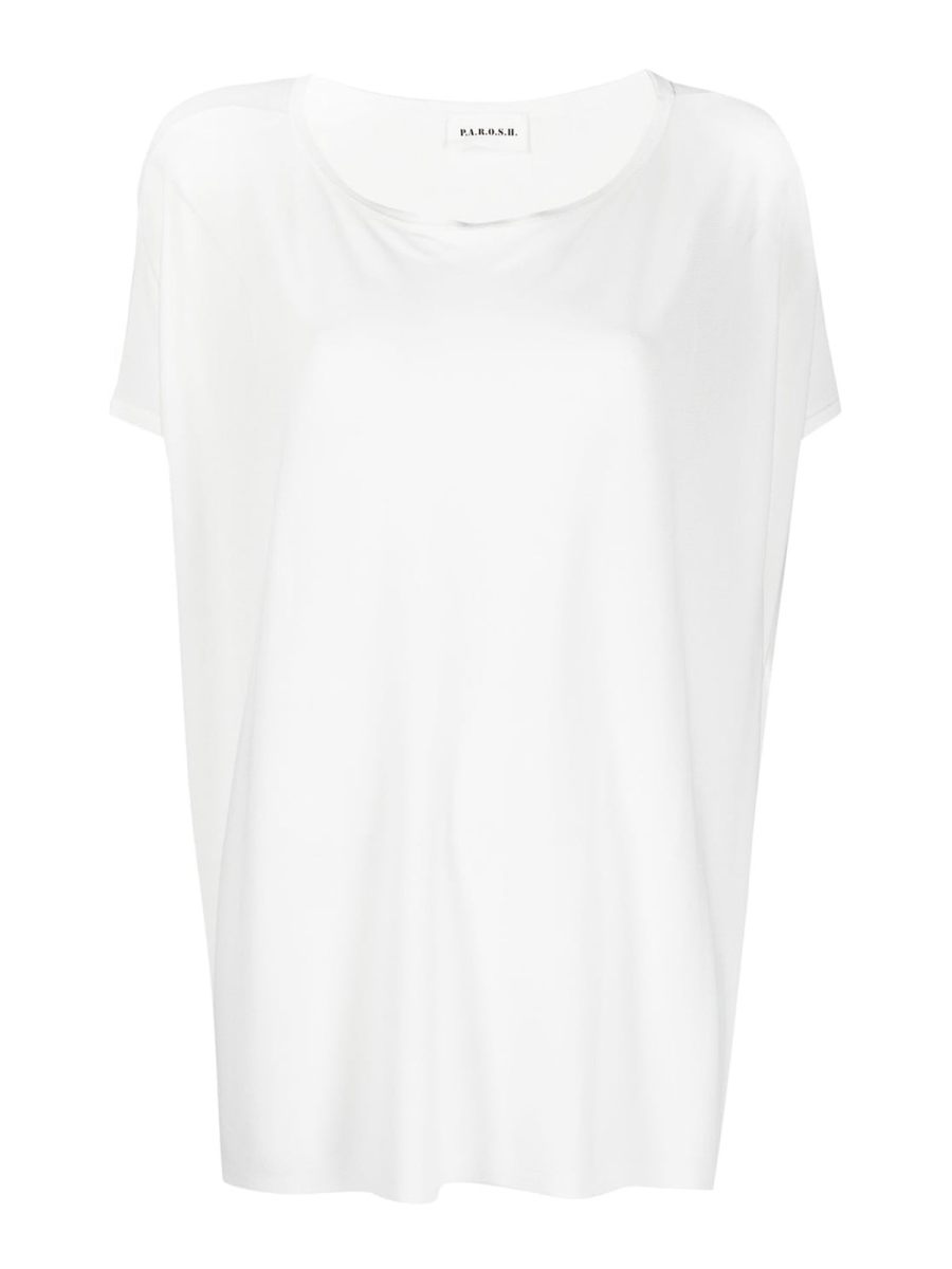 P. A.R. O.S. H. Pull Col Bateau - Blanc