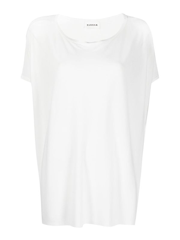 P. A.R. O.S. H. Pull Col Bateau - Blanc