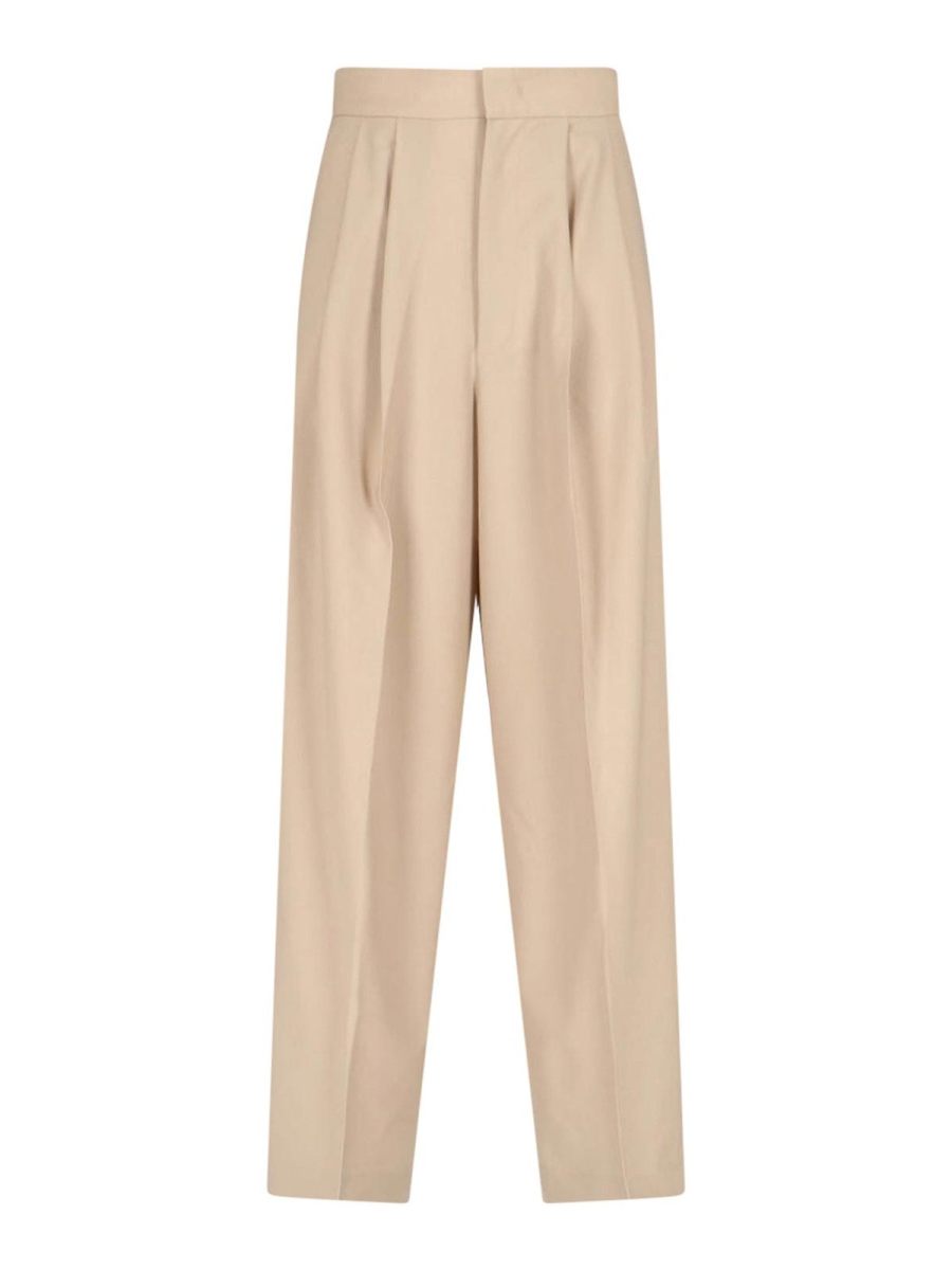 Sa Su Phi Pantalons Décontractés - Beige