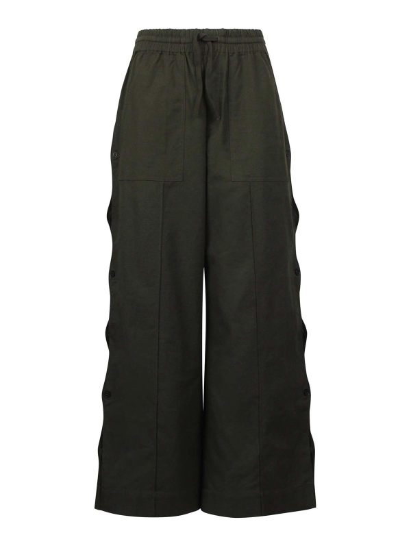Sea New York Pantalons Décontractés - Vert
