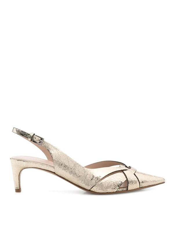 Fabrizio Del Carlo Chaussures À Talon - Argent