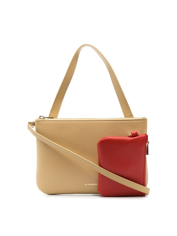 Jil Sander Sac Bandoulière - Beig