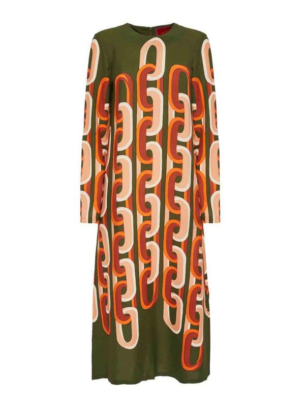 La DoubleJ Robe Au Genou - Multicolore