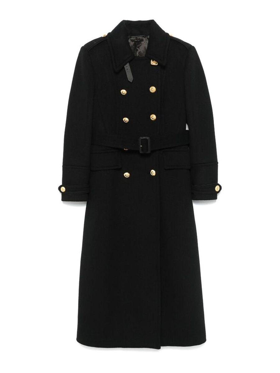 Tom Ford Manteau Court - Noir