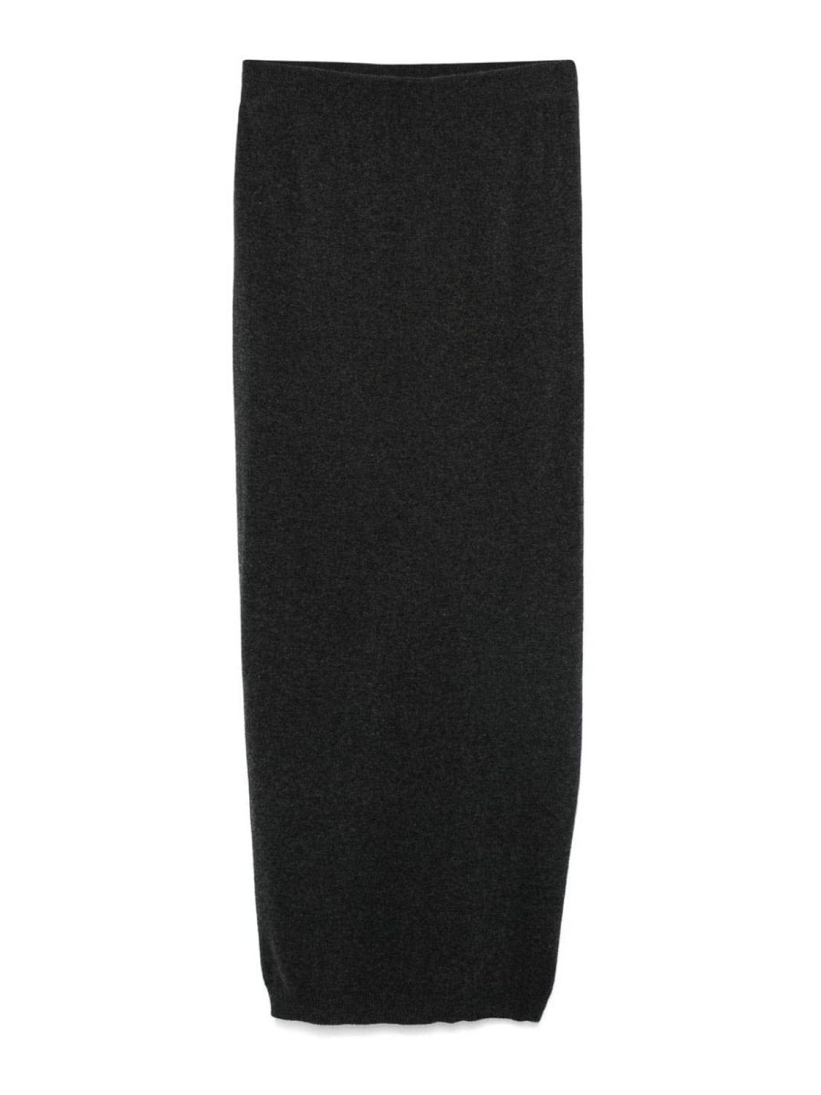 Semicouture Robe Au Genou - Gris