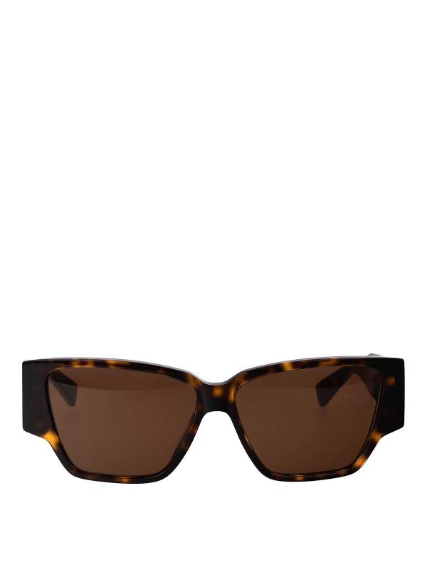 Bottega Veneta Lunettes De Soleil - Marron