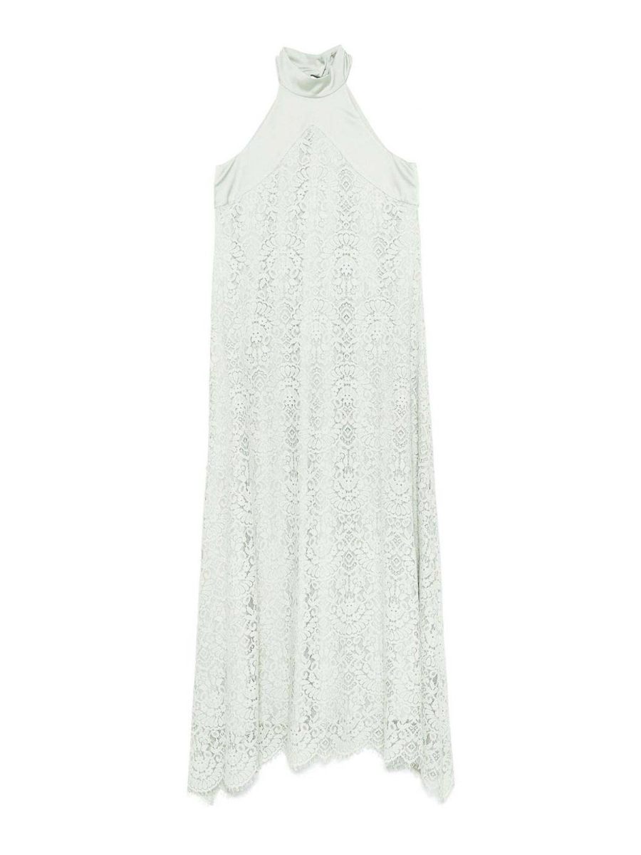 D. Exterior Robe Au Genou - Vert