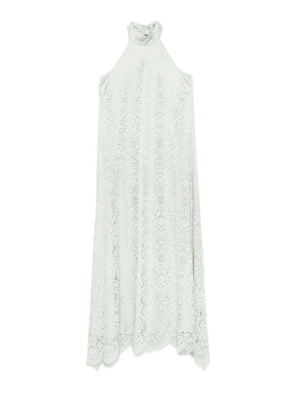 D. Exterior Robe Au Genou - Vert