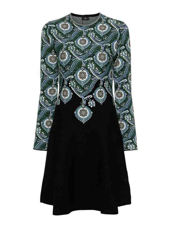 Etro Maxi Robe - Noir
