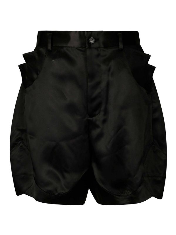 Comme Des Garcons Pantalons Décontractés - Noir