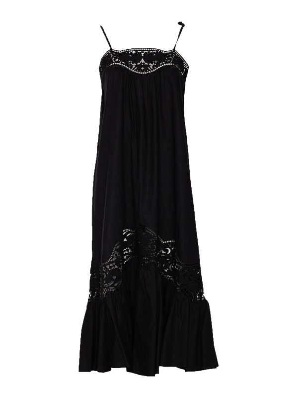 Twinset Robe Au Genou - Noir